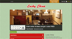 Desktop Screenshot of luckychinaaurora.com